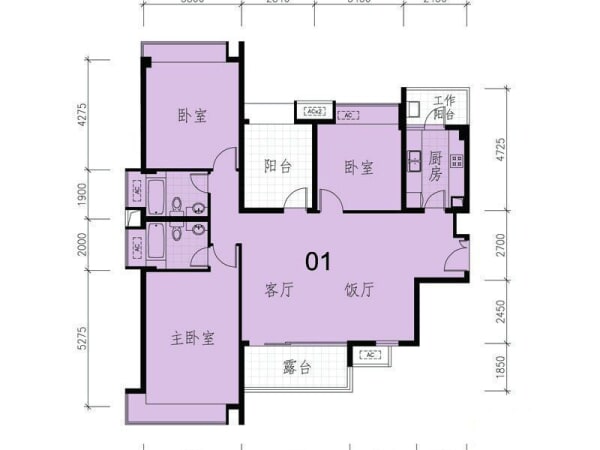 南城都匯匯曦園三期 4室2廳 135萬